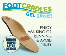 Foot Cradles - Gel Sport
